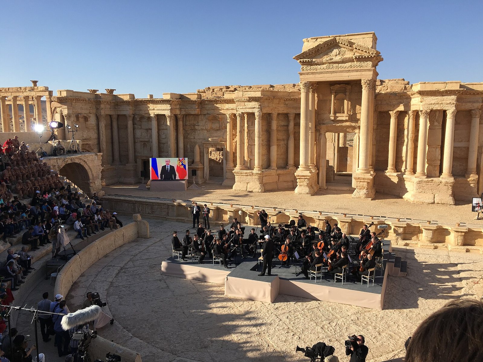 مسرح تدمر الروماني