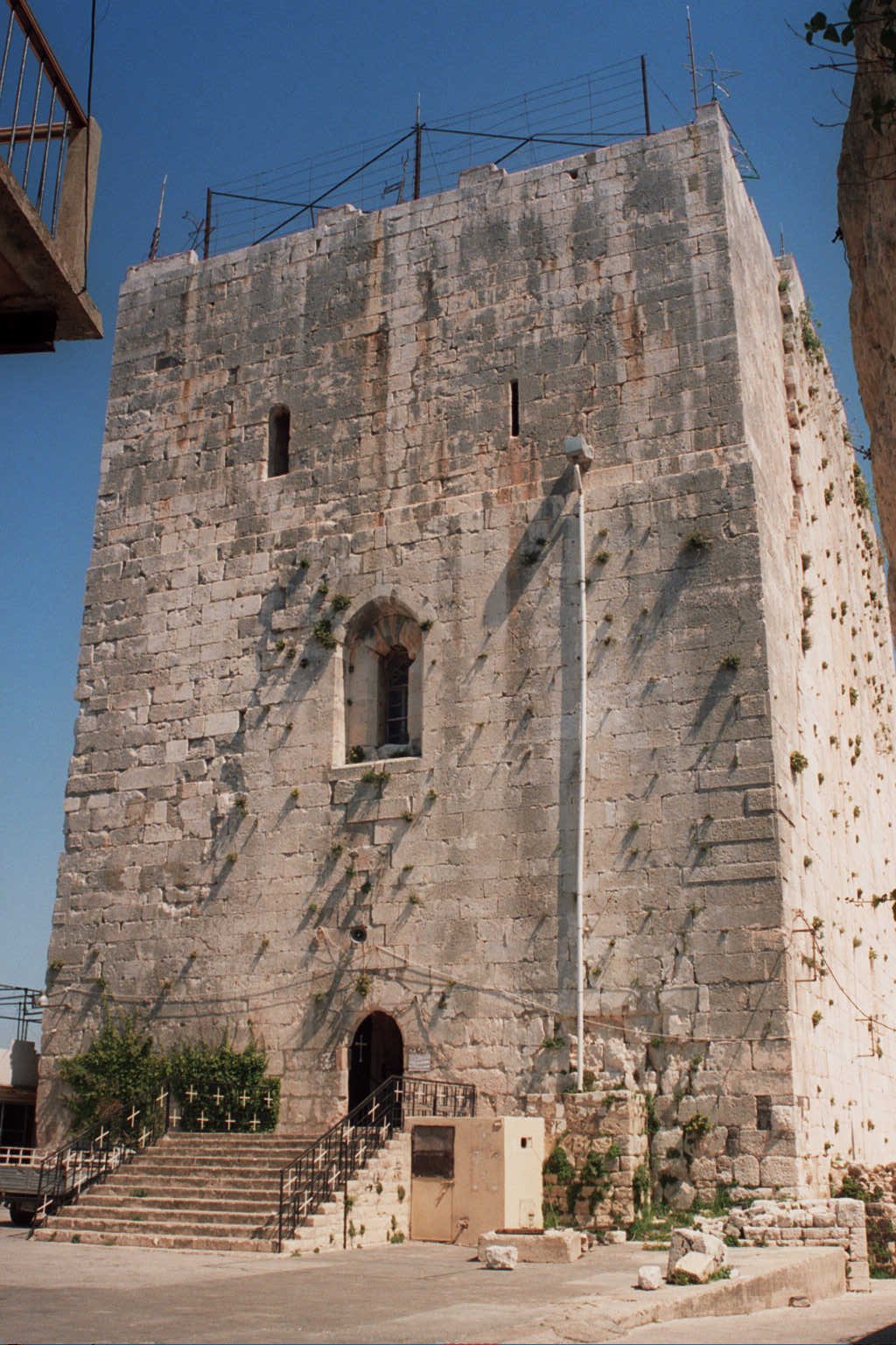 Safita Tower (Chastel Blanc) and St Michael Church